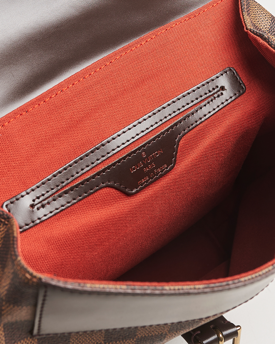 Men | Louis Vuitton Pre-Owned Soho Backpack Damier Ebene | Louis Vuitton Pre-Owned | Soho Backpack Damier Ebene