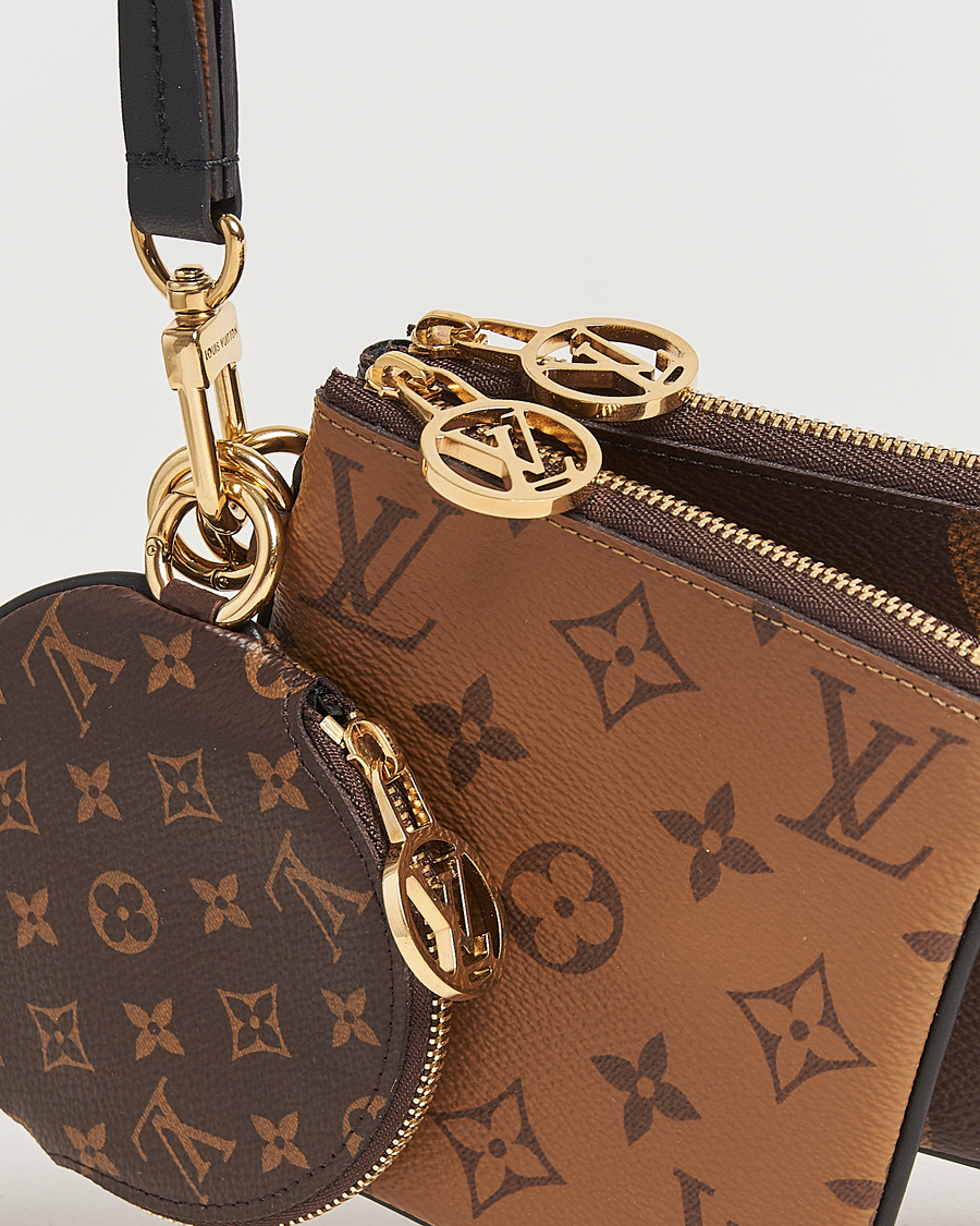 Louis Vuitton Pre-Owned Giant Trio Pouch Reverse Monogram at