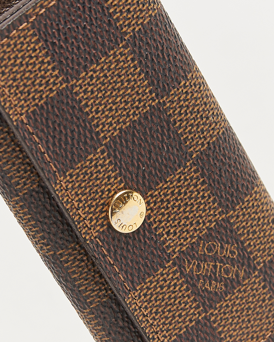 Men | Louis Vuitton Pre-Owned Key Holder Damier Ebene  | Louis Vuitton Pre-Owned | Key Holder Damier Ebene 