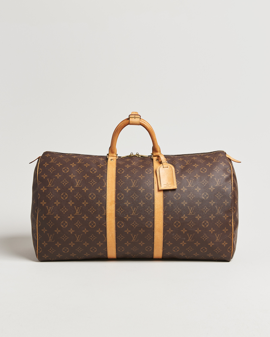 Men | Louis Vuitton Pre-Owned Keepall 55 Monogram | Louis Vuitton Pre-Owned | Keepall 55 Monogram