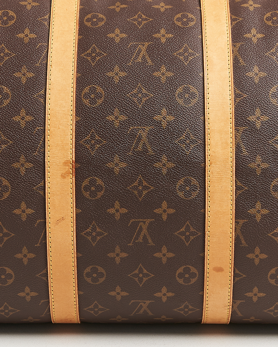 Men | Louis Vuitton Pre-Owned Keepall 55 Monogram | Louis Vuitton Pre-Owned | Keepall 55 Monogram