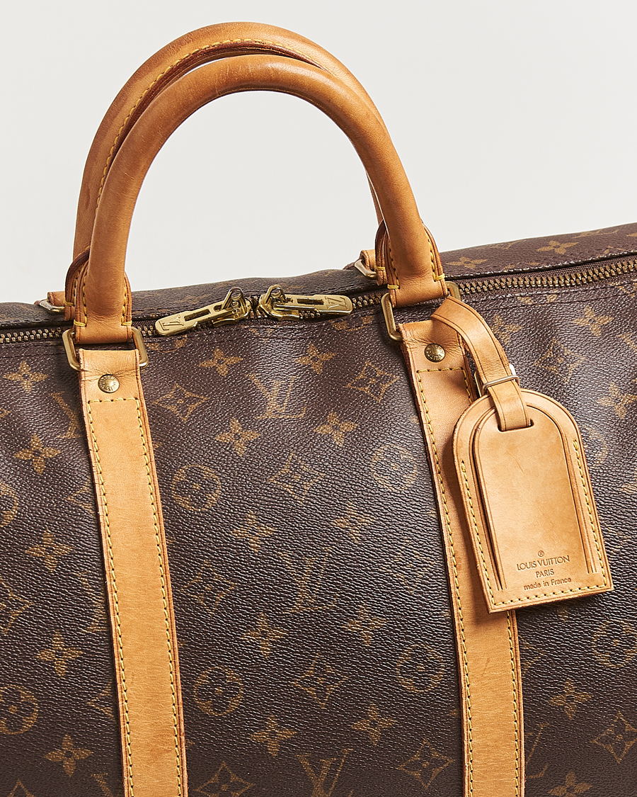 Men | Louis Vuitton Pre-Owned Keepall 55 Monogram | Louis Vuitton Pre-Owned | Keepall 55 Monogram