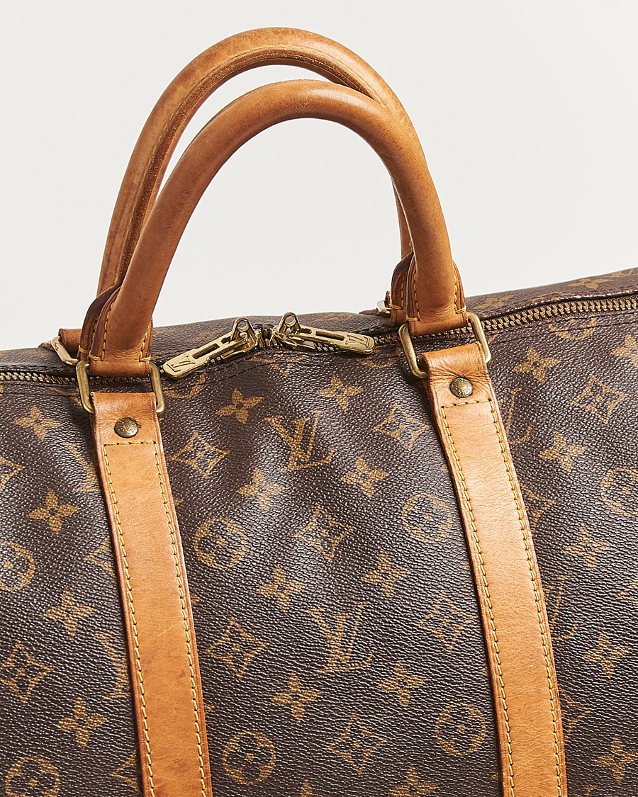 Men | Louis Vuitton Pre-Owned Keepall Bandoulière 55 Monogram | Louis Vuitton Pre-Owned | Keepall Bandoulière 55 Monogram