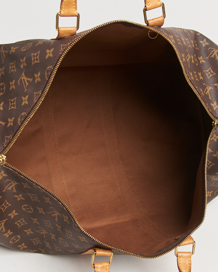Men | Louis Vuitton Pre-Owned Keepall Bandoulière 55 Monogram | Louis Vuitton Pre-Owned | Keepall Bandoulière 55 Monogram