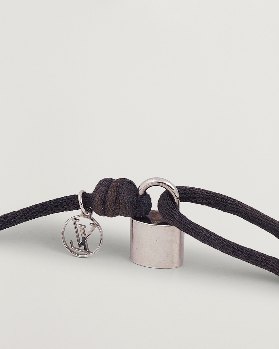 Men | Louis Vuitton Pre-Owned Silver Bracelet | Louis Vuitton Pre-Owned | Silver Bracelet