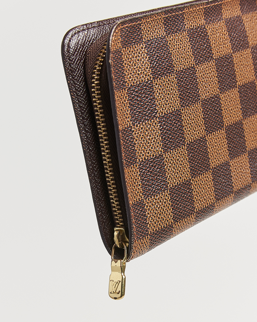 Men | Louis Vuitton Pre-Owned Porte Monnaie Zippy Wallet Damier Ebene | Louis Vuitton Pre-Owned | Porte Monnaie Zippy Wallet Damier Ebene