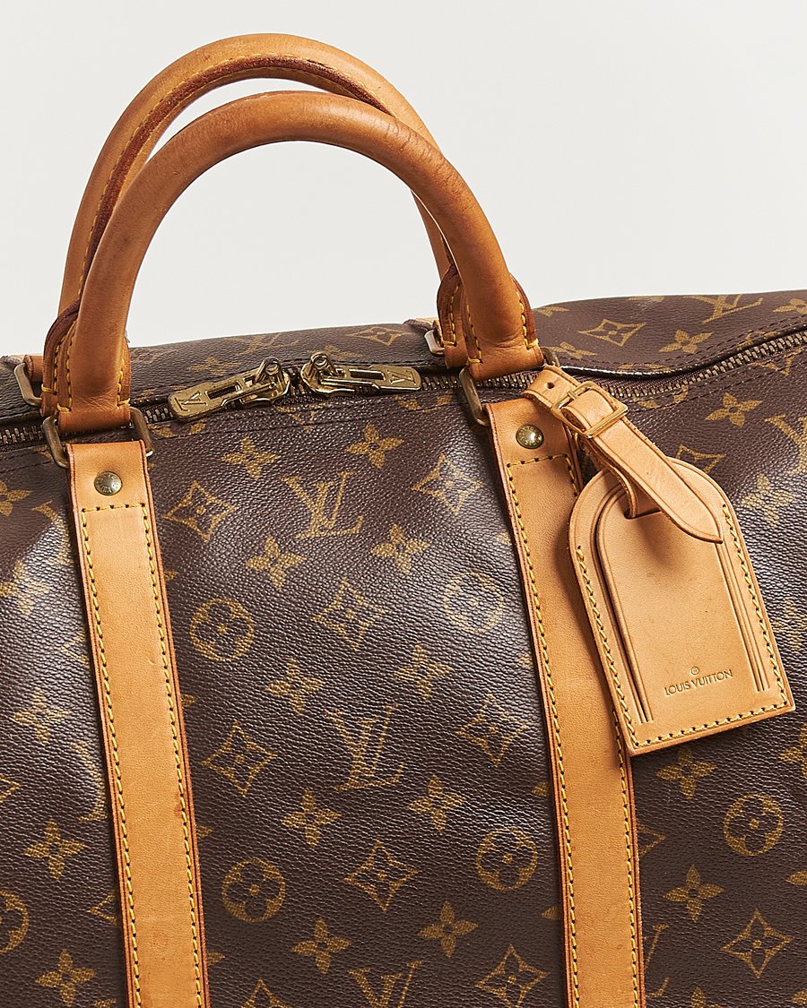 Men | Louis Vuitton Pre-Owned Keepall 55 Monogram | Louis Vuitton Pre-Owned | Keepall 55 Monogram