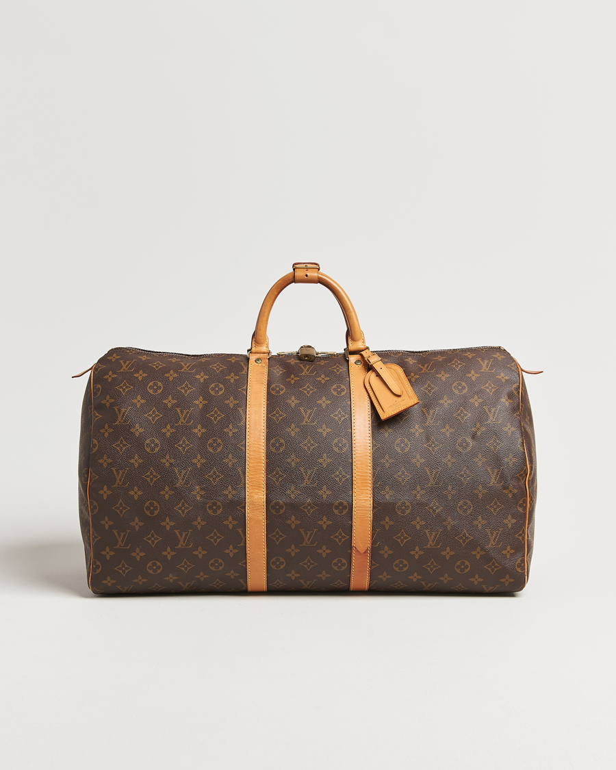 Men | Louis Vuitton Pre-Owned Keepall 55 Monogram | Louis Vuitton Pre-Owned | Keepall 55 Monogram