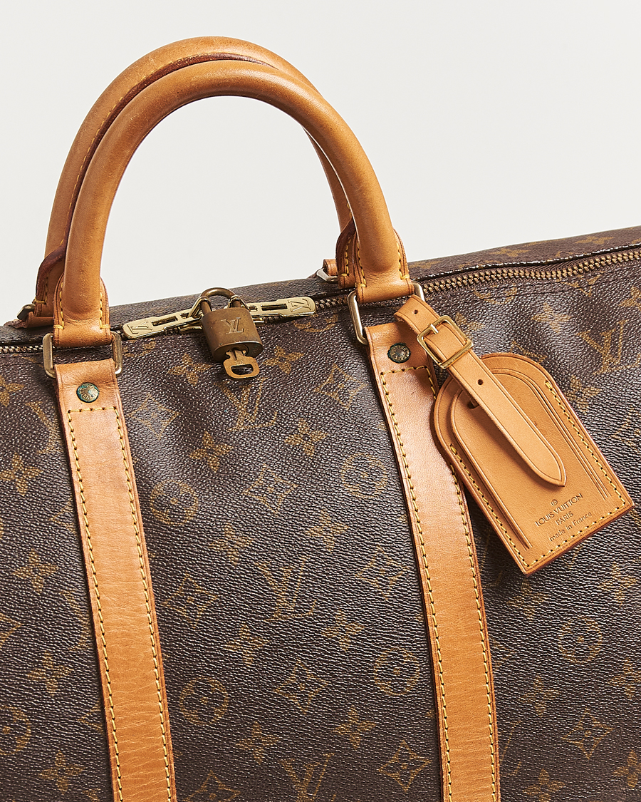Men | Louis Vuitton Pre-Owned Keepall 55 Monogram | Louis Vuitton Pre-Owned | Keepall 55 Monogram