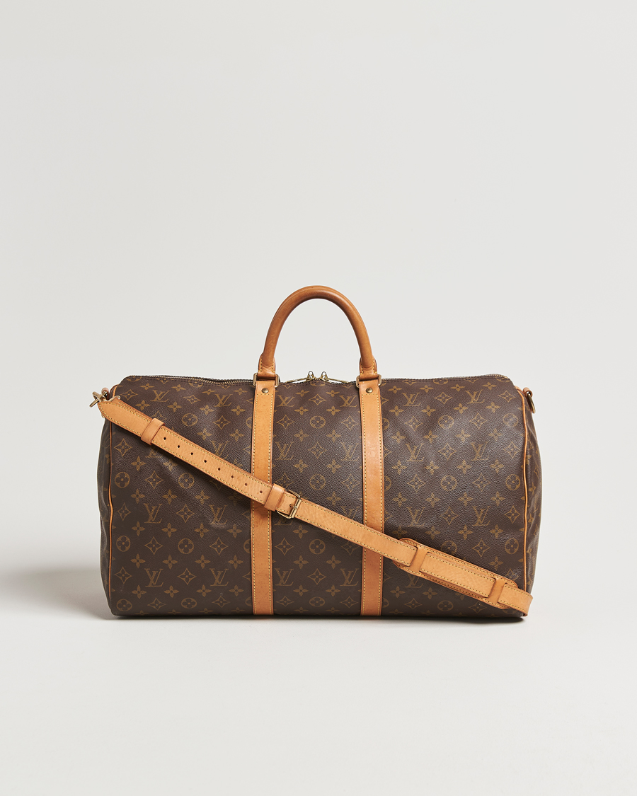 Men | Louis Vuitton Pre-Owned Keepall Bandoulière 50 Monogram | Louis Vuitton Pre-Owned | Keepall Bandoulière 50 Monogram