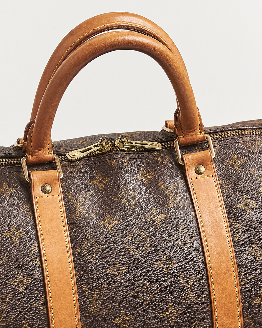 Men | Louis Vuitton Pre-Owned Keepall Bandoulière 50 Monogram | Louis Vuitton Pre-Owned | Keepall Bandoulière 50 Monogram