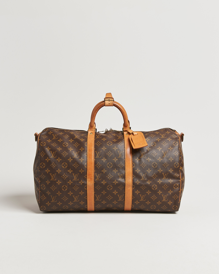Men | Louis Vuitton Pre-Owned Keepall Bandoulière 50 Monogram | Louis Vuitton Pre-Owned | Keepall Bandoulière 50 Monogram