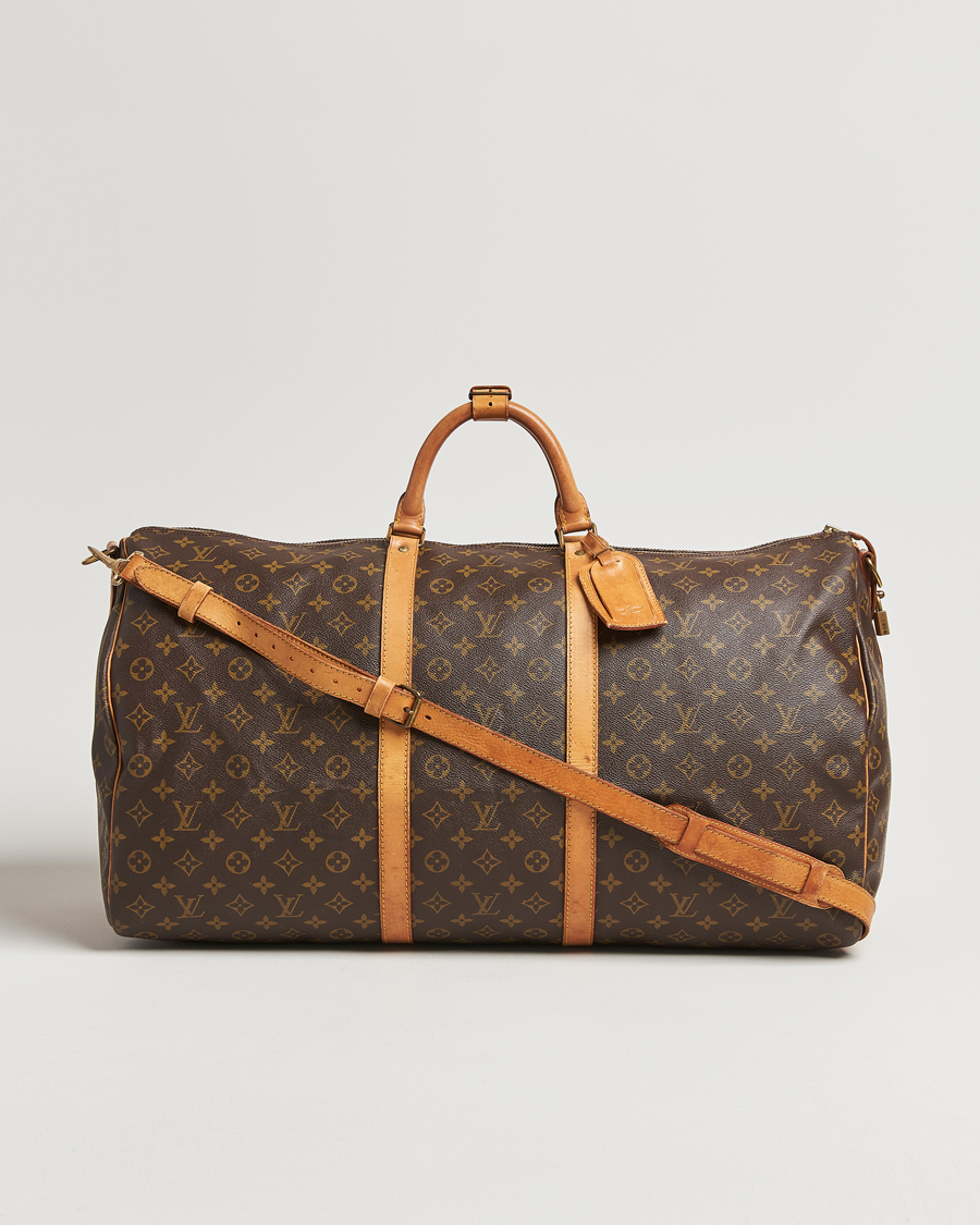 Men | Louis Vuitton Pre-Owned Keepall Bandoulière 60 Monogram | Louis Vuitton Pre-Owned | Keepall Bandoulière 60 Monogram