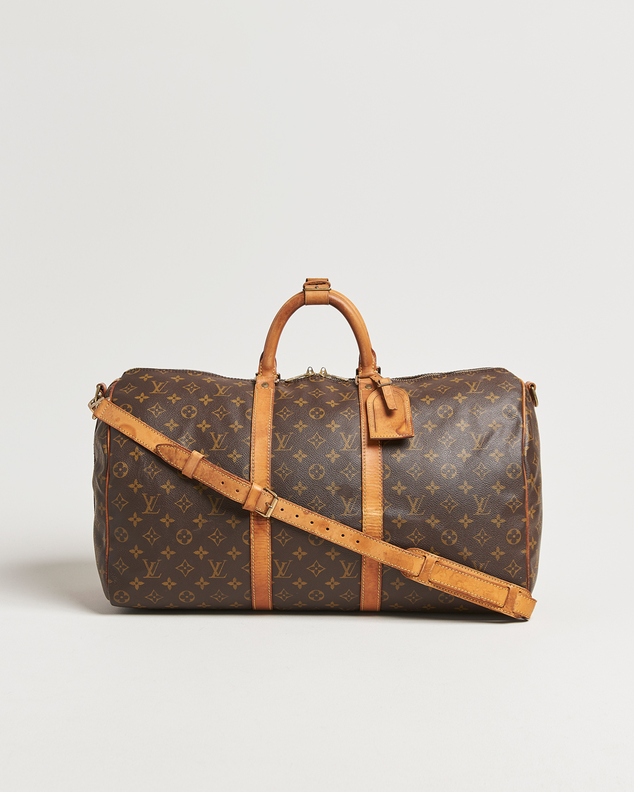 Men | Louis Vuitton Pre-Owned Keepall Bandoulière 50 Monogram  | Louis Vuitton Pre-Owned | Keepall Bandoulière 50 Monogram 