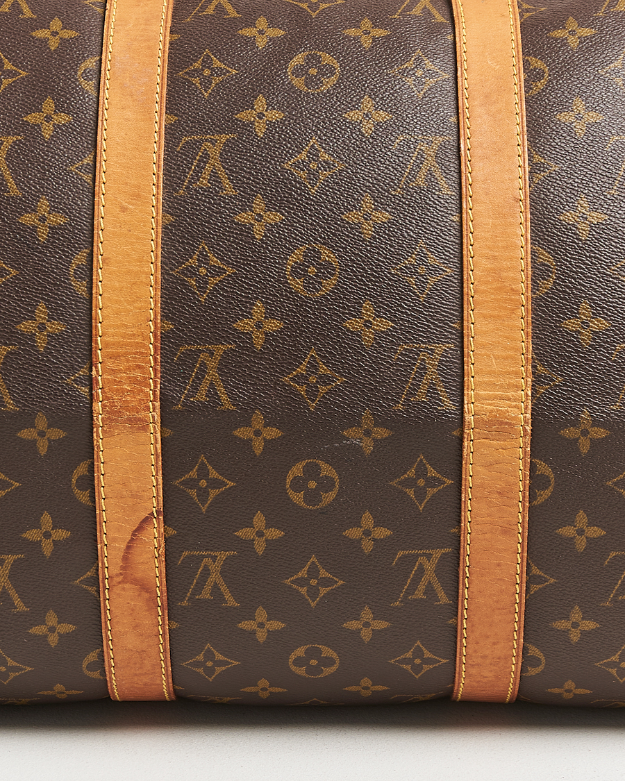 Men | Louis Vuitton Pre-Owned Keepall Bandoulière 50 Monogram  | Louis Vuitton Pre-Owned | Keepall Bandoulière 50 Monogram 