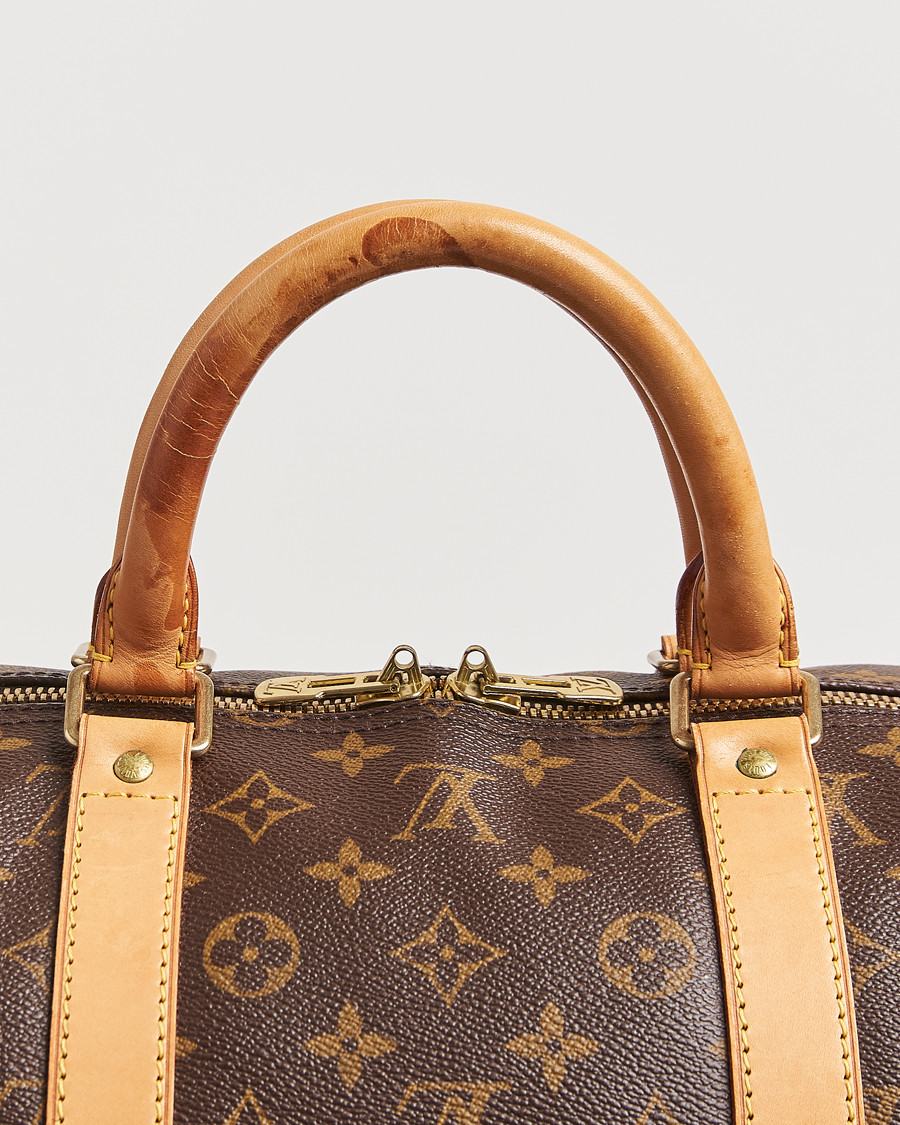 Men | Louis Vuitton Pre-Owned Keepall Bandoulière 55 Monogram  | Louis Vuitton Pre-Owned | Keepall Bandoulière 55 Monogram 