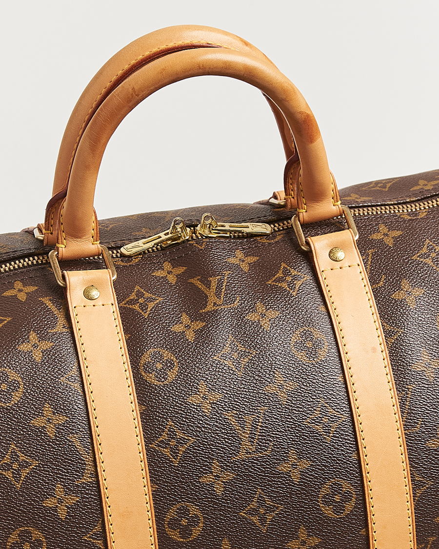 Men | Louis Vuitton Pre-Owned Keepall Bandoulière 55 Monogram  | Louis Vuitton Pre-Owned | Keepall Bandoulière 55 Monogram 