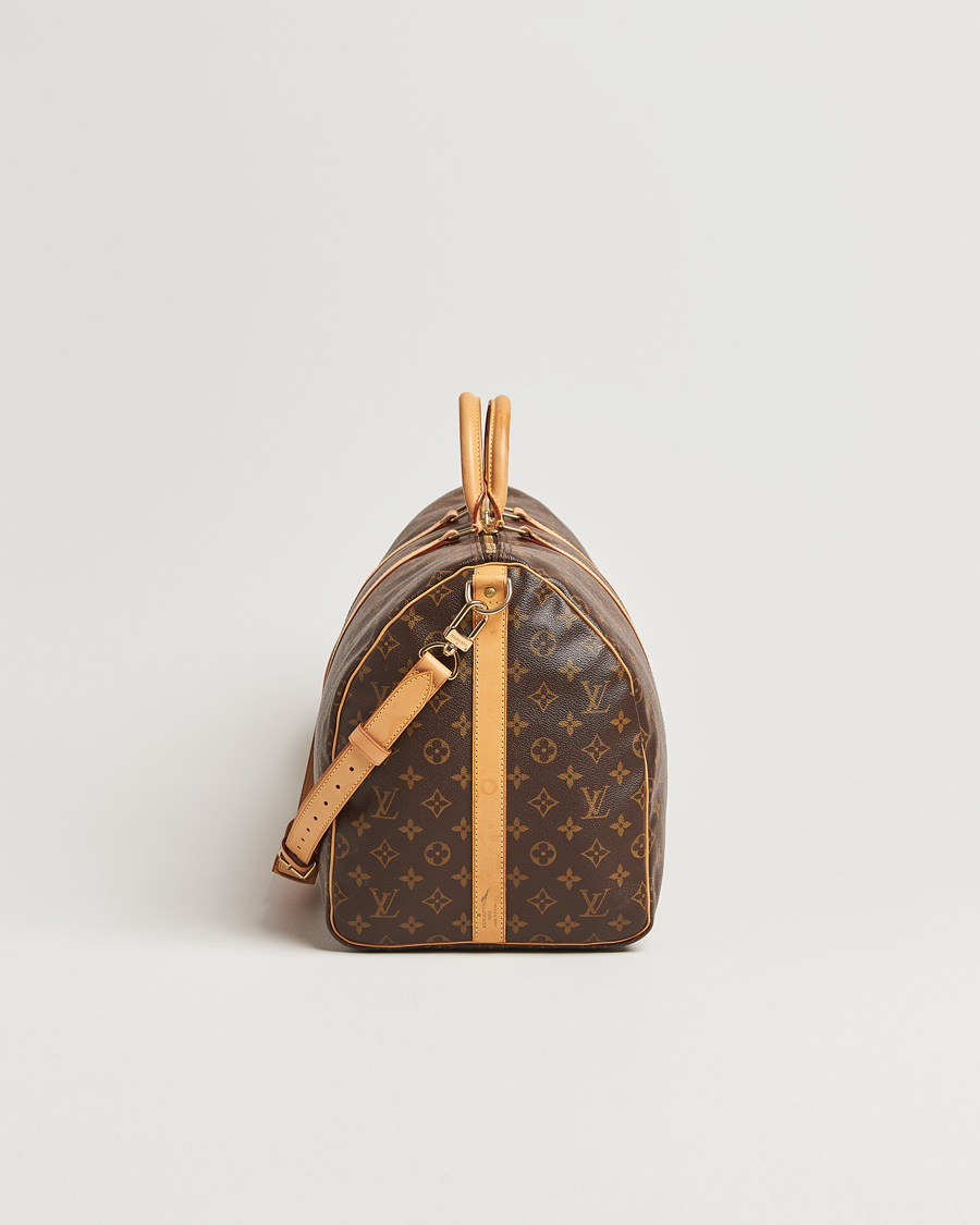 Men | Louis Vuitton Pre-Owned Keepall Bandoulière 55 Monogram  | Louis Vuitton Pre-Owned | Keepall Bandoulière 55 Monogram 
