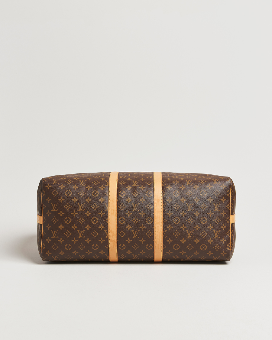 Men | Louis Vuitton Pre-Owned Keepall Bandoulière 55 Monogram  | Louis Vuitton Pre-Owned | Keepall Bandoulière 55 Monogram 