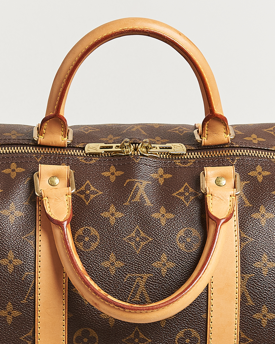 Men | Louis Vuitton Pre-Owned Keepall Bandoulière 55 Monogram  | Louis Vuitton Pre-Owned | Keepall Bandoulière 55 Monogram 