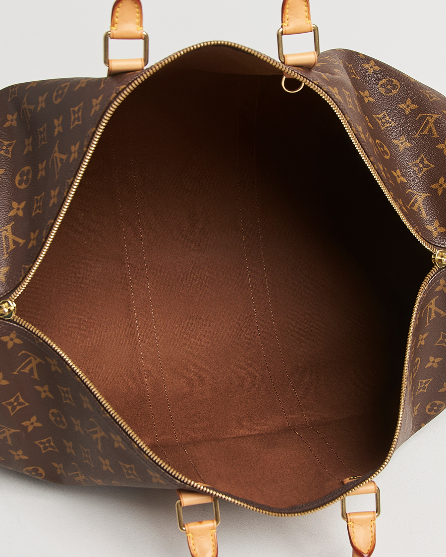 Men | Louis Vuitton Pre-Owned Keepall Bandoulière 55 Monogram  | Louis Vuitton Pre-Owned | Keepall Bandoulière 55 Monogram 