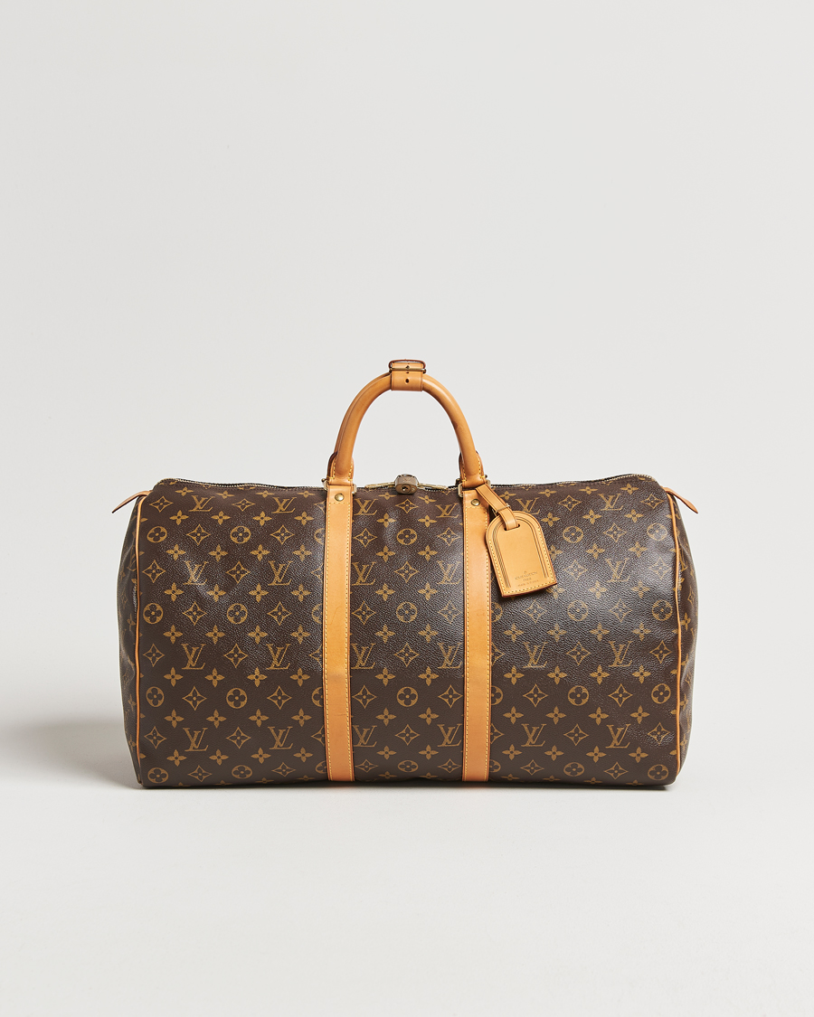 Men | Louis Vuitton Pre-Owned Keepall 50 Monogram | Louis Vuitton Pre-Owned | Keepall 50 Monogram