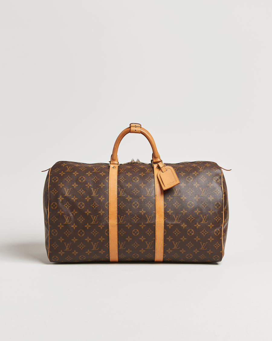 Men | Louis Vuitton Pre-Owned Keepall 50 Monogram | Louis Vuitton Pre-Owned | Keepall 50 Monogram