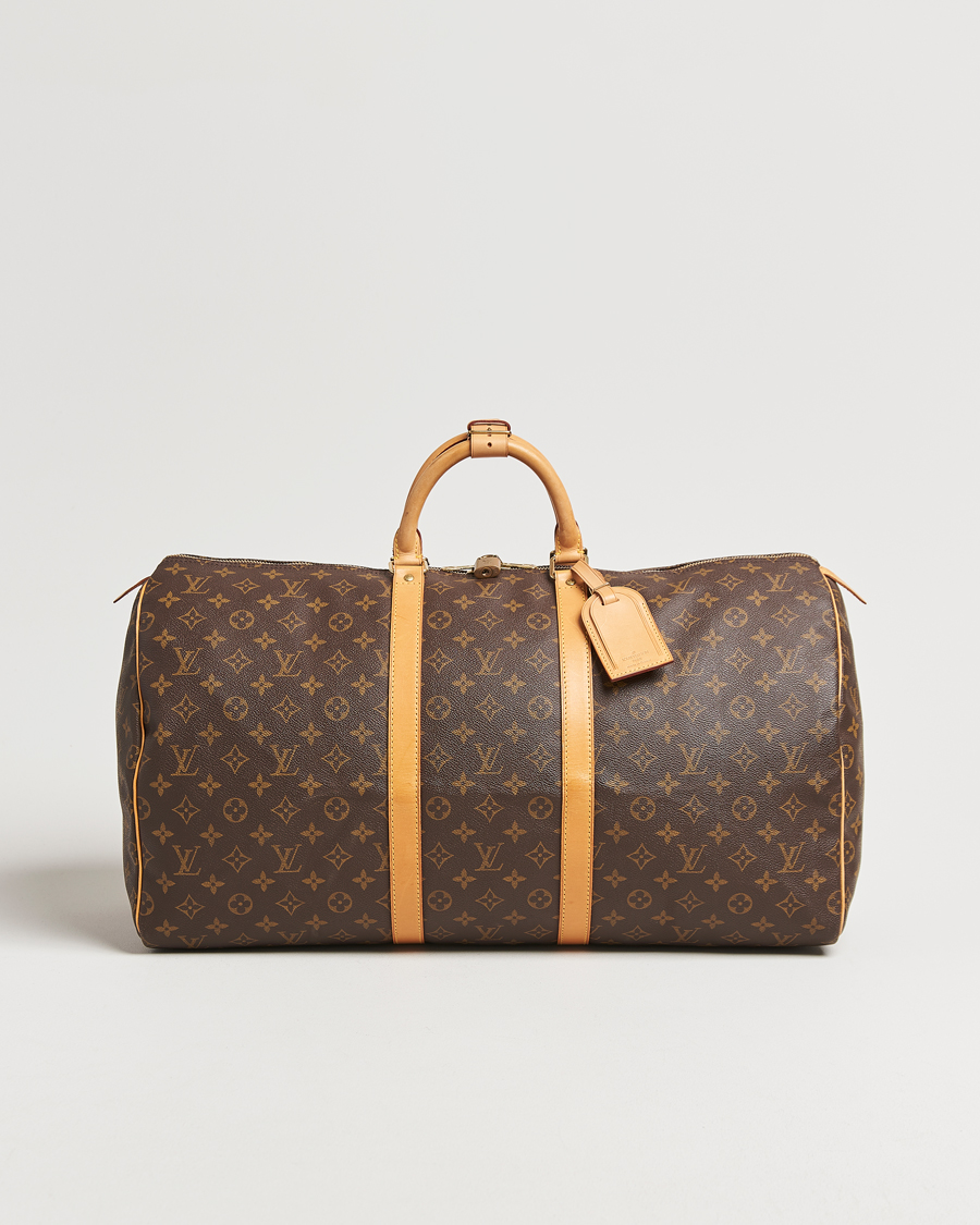 Men | Louis Vuitton Pre-Owned Keepall 55 Monogram | Louis Vuitton Pre-Owned | Keepall 55 Monogram
