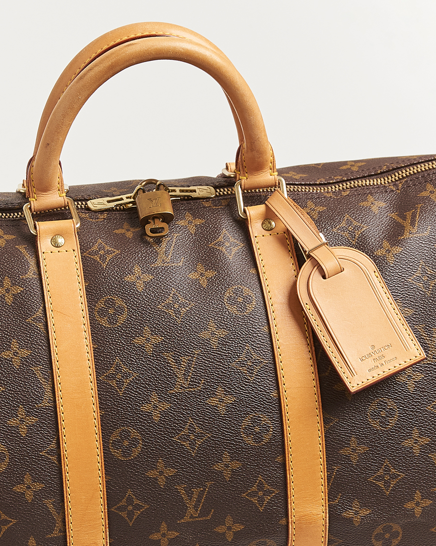 Men | Louis Vuitton Pre-Owned Keepall 55 Monogram | Louis Vuitton Pre-Owned | Keepall 55 Monogram