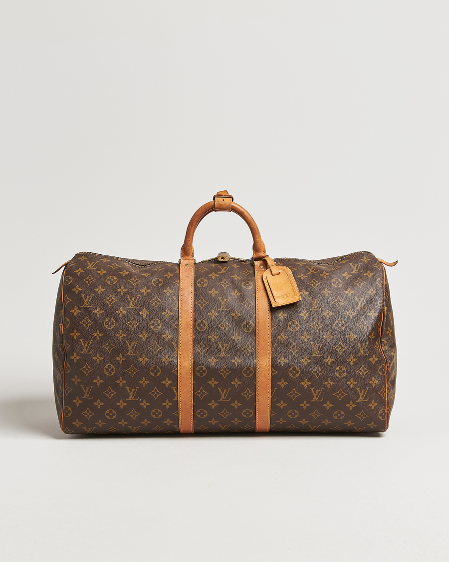 Men | Louis Vuitton Pre-Owned Keepall 55 Monogram  | Louis Vuitton Pre-Owned | Keepall 55 Monogram 