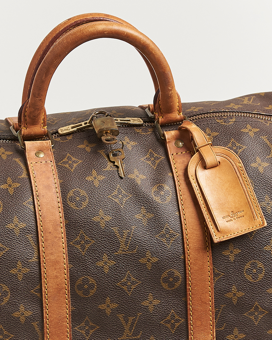 Men | Louis Vuitton Pre-Owned Keepall 55 Monogram  | Louis Vuitton Pre-Owned | Keepall 55 Monogram 