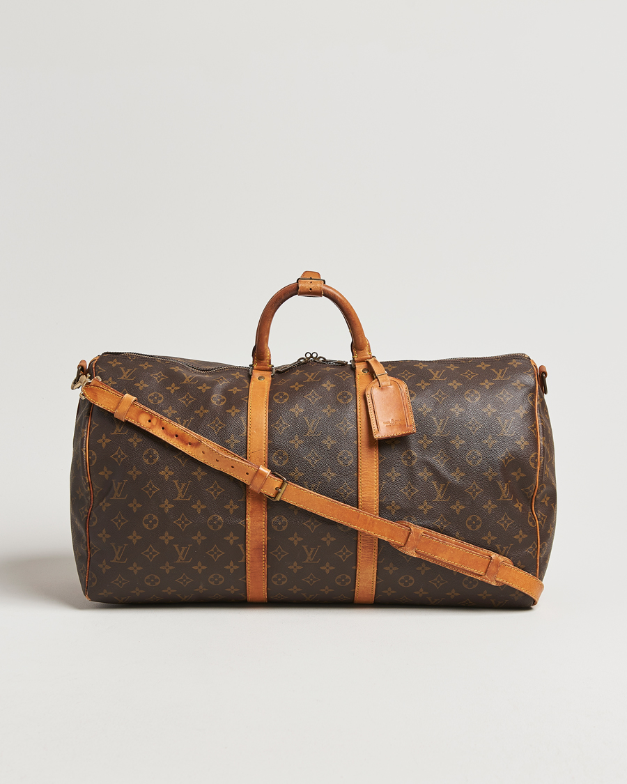 Men | Louis Vuitton Pre-Owned Keepall Bandoulière 55 Monogram | Louis Vuitton Pre-Owned | Keepall Bandoulière 55 Monogram