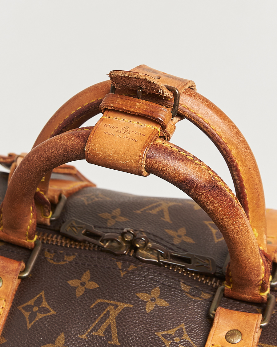 Men | Louis Vuitton Pre-Owned Keepall Bandoulière 55 Monogram | Louis Vuitton Pre-Owned | Keepall Bandoulière 55 Monogram