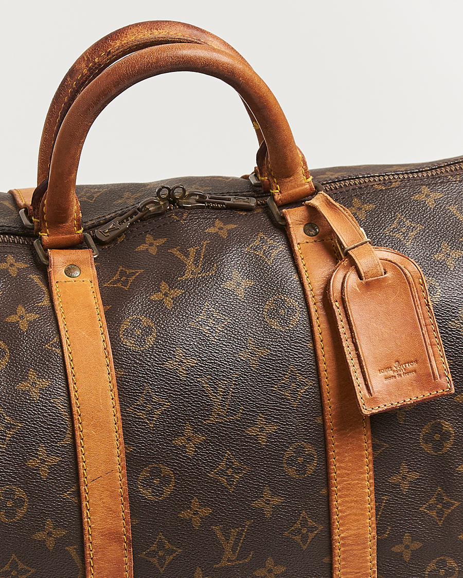 Men | Louis Vuitton Pre-Owned Keepall Bandoulière 55 Monogram | Louis Vuitton Pre-Owned | Keepall Bandoulière 55 Monogram