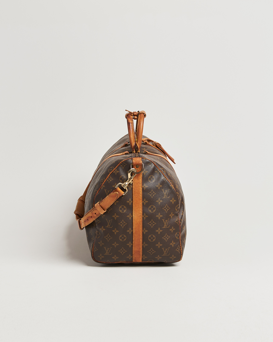 Men | Louis Vuitton Pre-Owned Keepall Bandoulière 55 Monogram | Louis Vuitton Pre-Owned | Keepall Bandoulière 55 Monogram