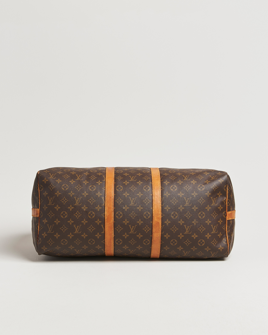 Men | Louis Vuitton Pre-Owned Keepall Bandoulière 55 Monogram | Louis Vuitton Pre-Owned | Keepall Bandoulière 55 Monogram