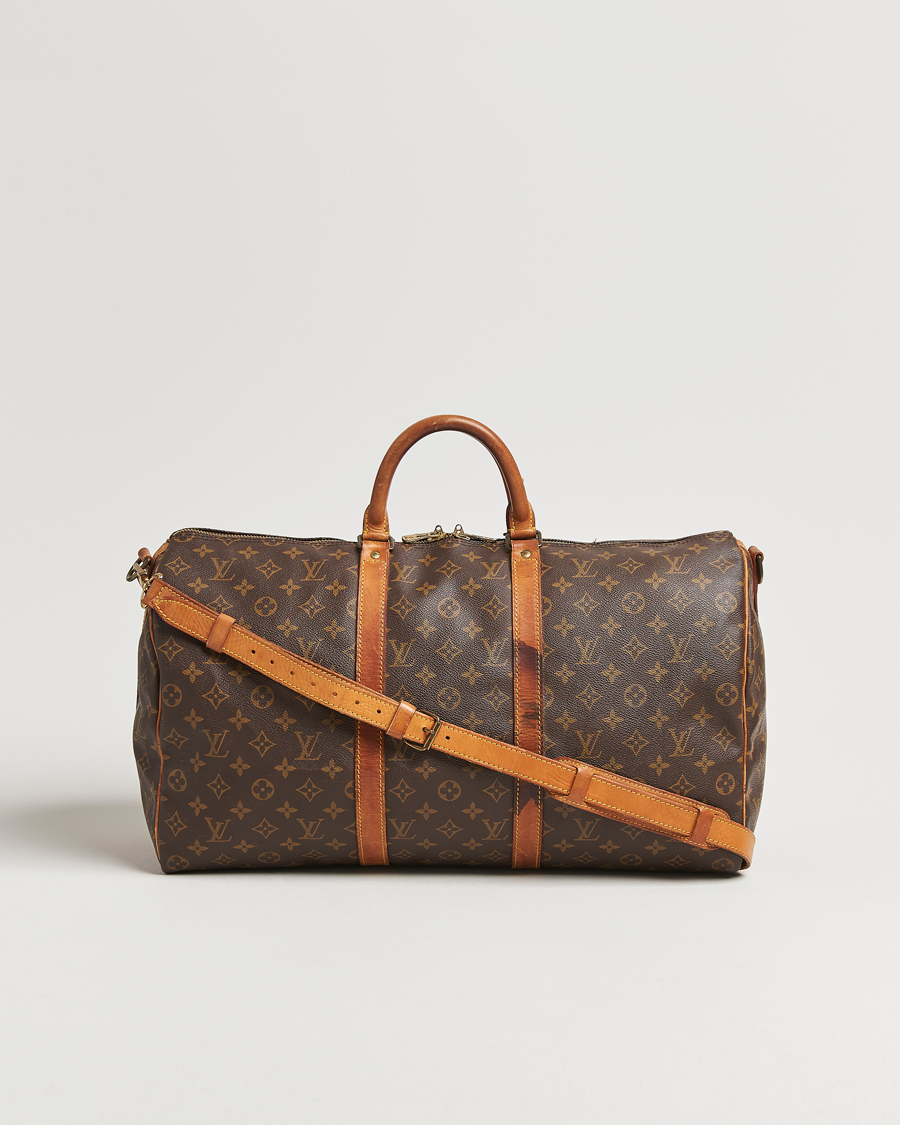 Men | Louis Vuitton Pre-Owned Keepall Bandoulière 50 Monogram | Louis Vuitton Pre-Owned | Keepall Bandoulière 50 Monogram