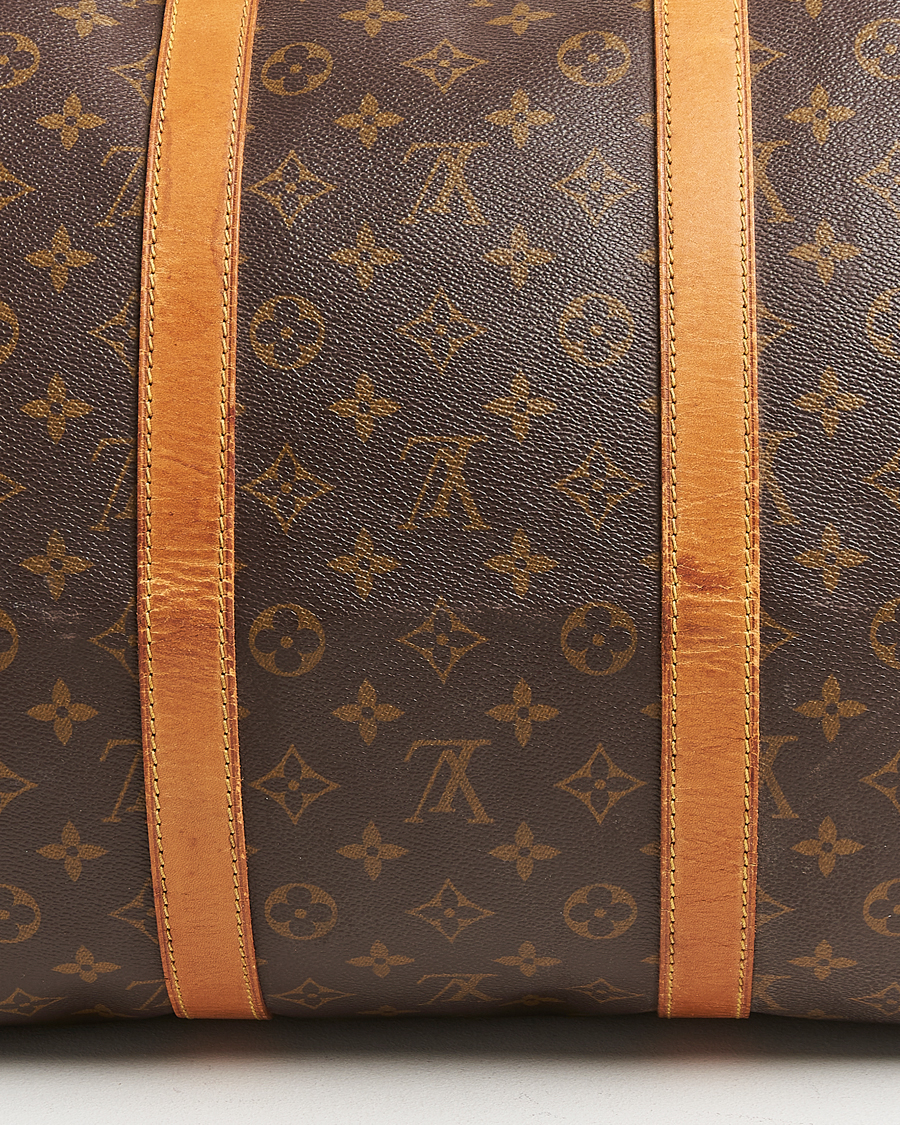 Men | Louis Vuitton Pre-Owned Keepall Bandoulière 55 Monogram  | Louis Vuitton Pre-Owned | Keepall Bandoulière 55 Monogram 