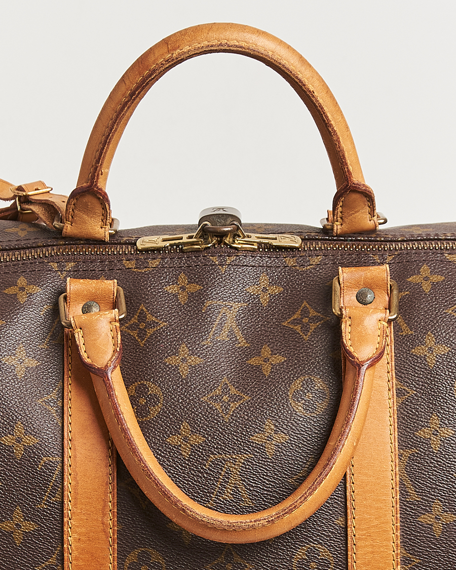 Men | Louis Vuitton Pre-Owned Keepall Bandoulière 55 Monogram  | Louis Vuitton Pre-Owned | Keepall Bandoulière 55 Monogram 