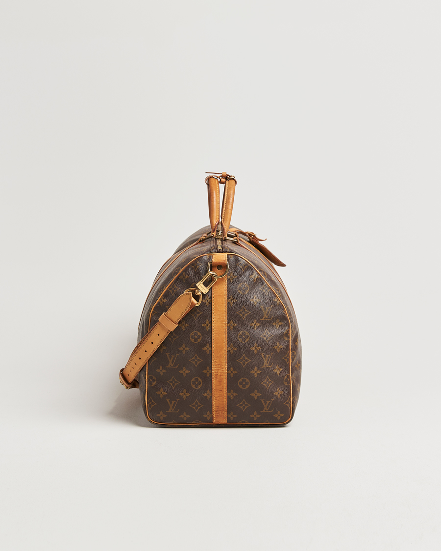 Men | Louis Vuitton Pre-Owned Keepall Bandoulière 55 Monogram  | Louis Vuitton Pre-Owned | Keepall Bandoulière 55 Monogram 