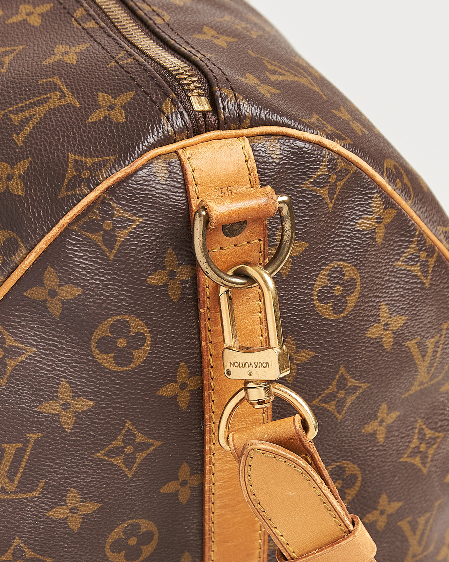 Men | Louis Vuitton Pre-Owned Keepall Bandoulière 55 Monogram  | Louis Vuitton Pre-Owned | Keepall Bandoulière 55 Monogram 