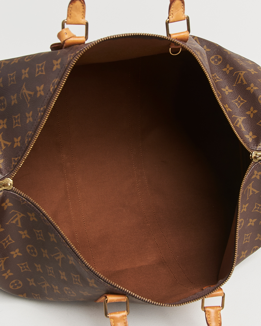 Men | Louis Vuitton Pre-Owned Keepall Bandoulière 55 Monogram  | Louis Vuitton Pre-Owned | Keepall Bandoulière 55 Monogram 