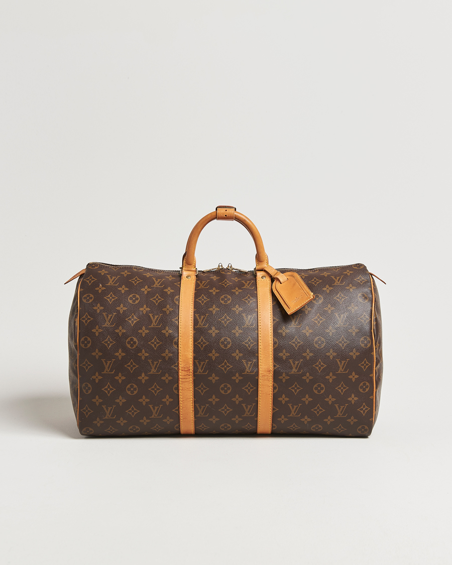 Men | Louis Vuitton Pre-Owned Keepall 50 Monogram | Louis Vuitton Pre-Owned | Keepall 50 Monogram