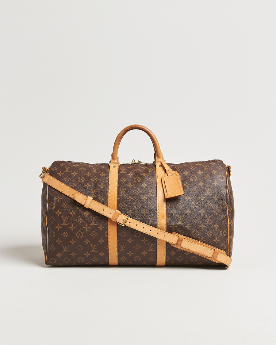 Men | Louis Vuitton Pre-Owned Keepall Bandoulière 50 Monogram | Louis Vuitton Pre-Owned | Keepall Bandoulière 50 Monogram