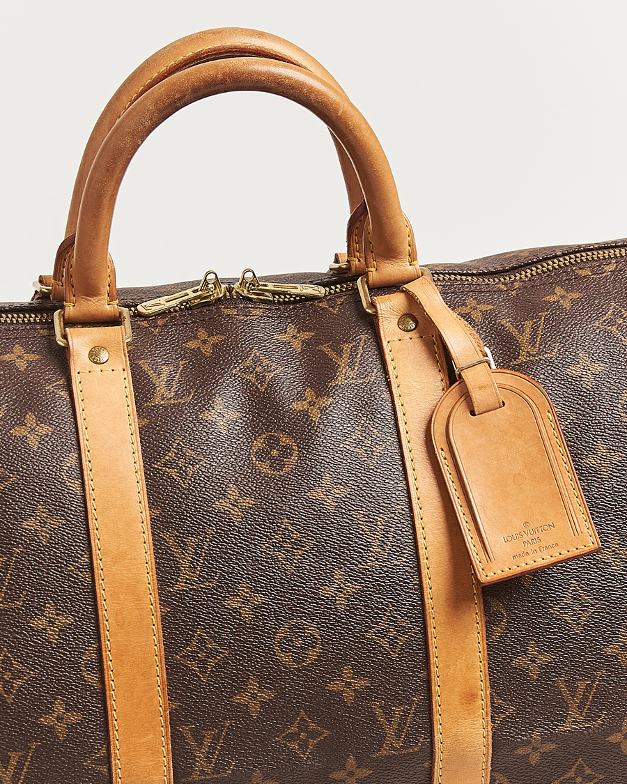 Men | Louis Vuitton Pre-Owned Keepall Bandoulière 50 Monogram | Louis Vuitton Pre-Owned | Keepall Bandoulière 50 Monogram