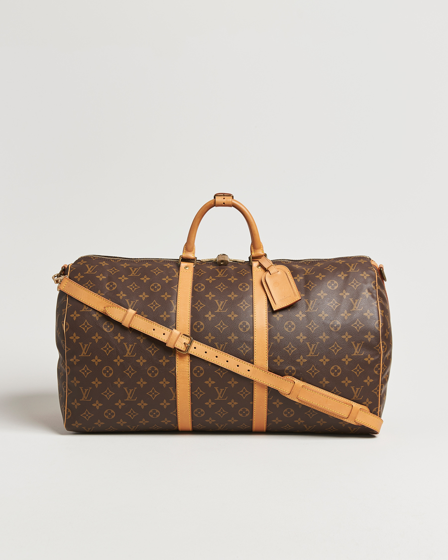 Men | Louis Vuitton Pre-Owned Keepall Bandoulière 55 Monogram | Louis Vuitton Pre-Owned | Keepall Bandoulière 55 Monogram