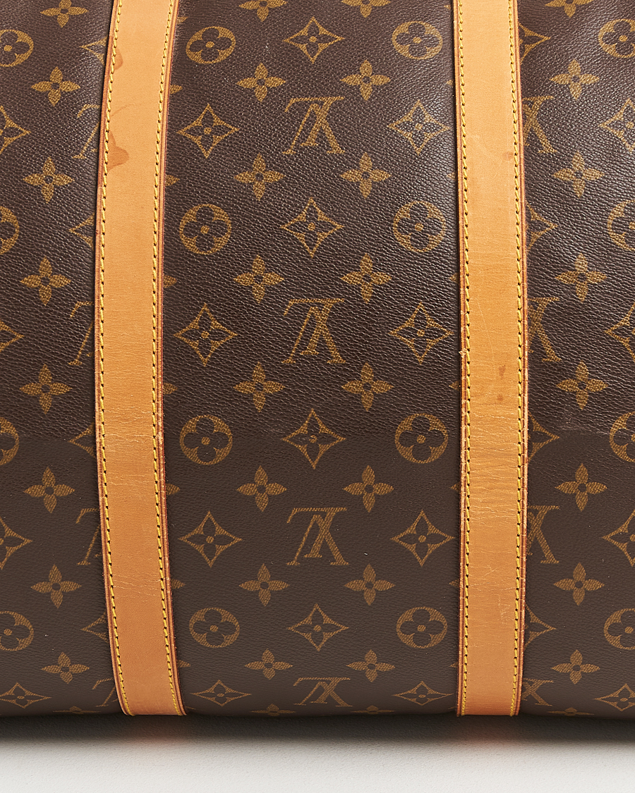 Men | Louis Vuitton Pre-Owned Keepall Bandoulière 55 Monogram | Louis Vuitton Pre-Owned | Keepall Bandoulière 55 Monogram