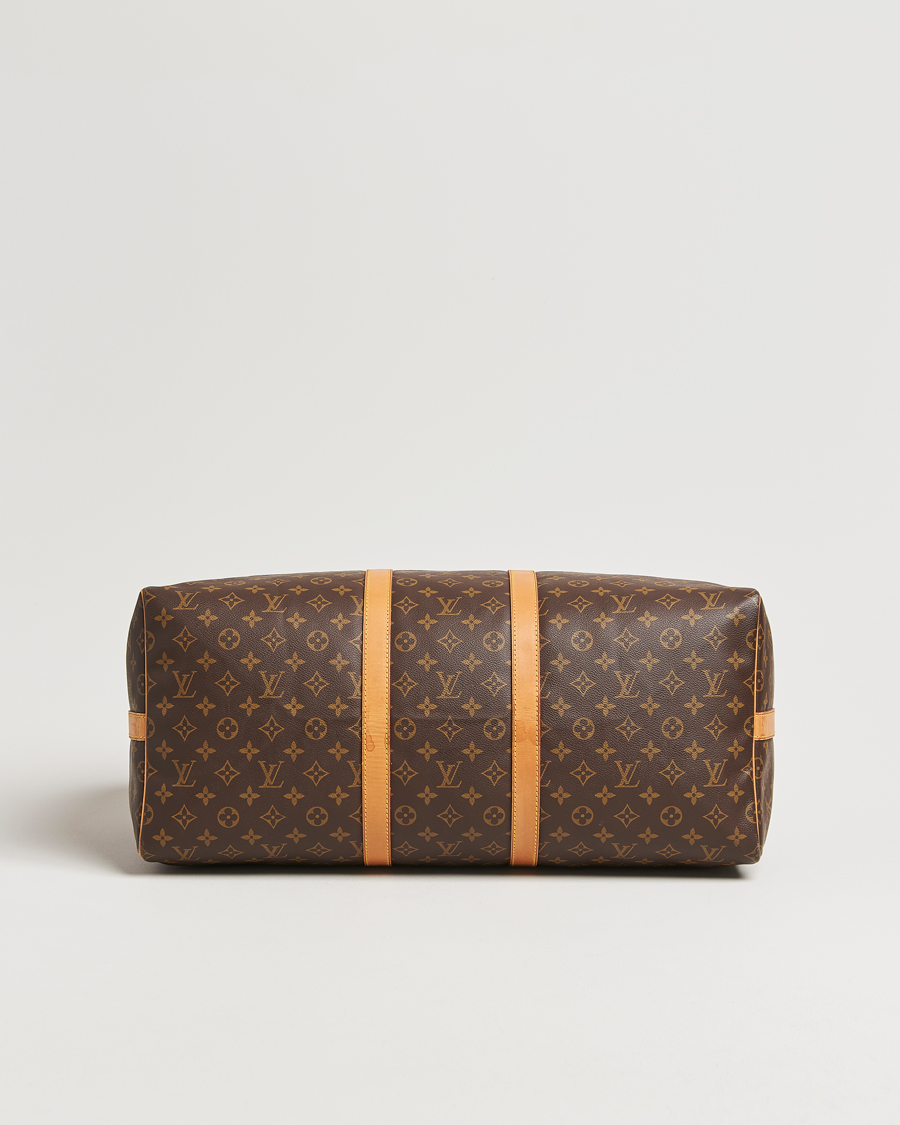 Men | Louis Vuitton Pre-Owned Keepall Bandoulière 55 Monogram | Louis Vuitton Pre-Owned | Keepall Bandoulière 55 Monogram