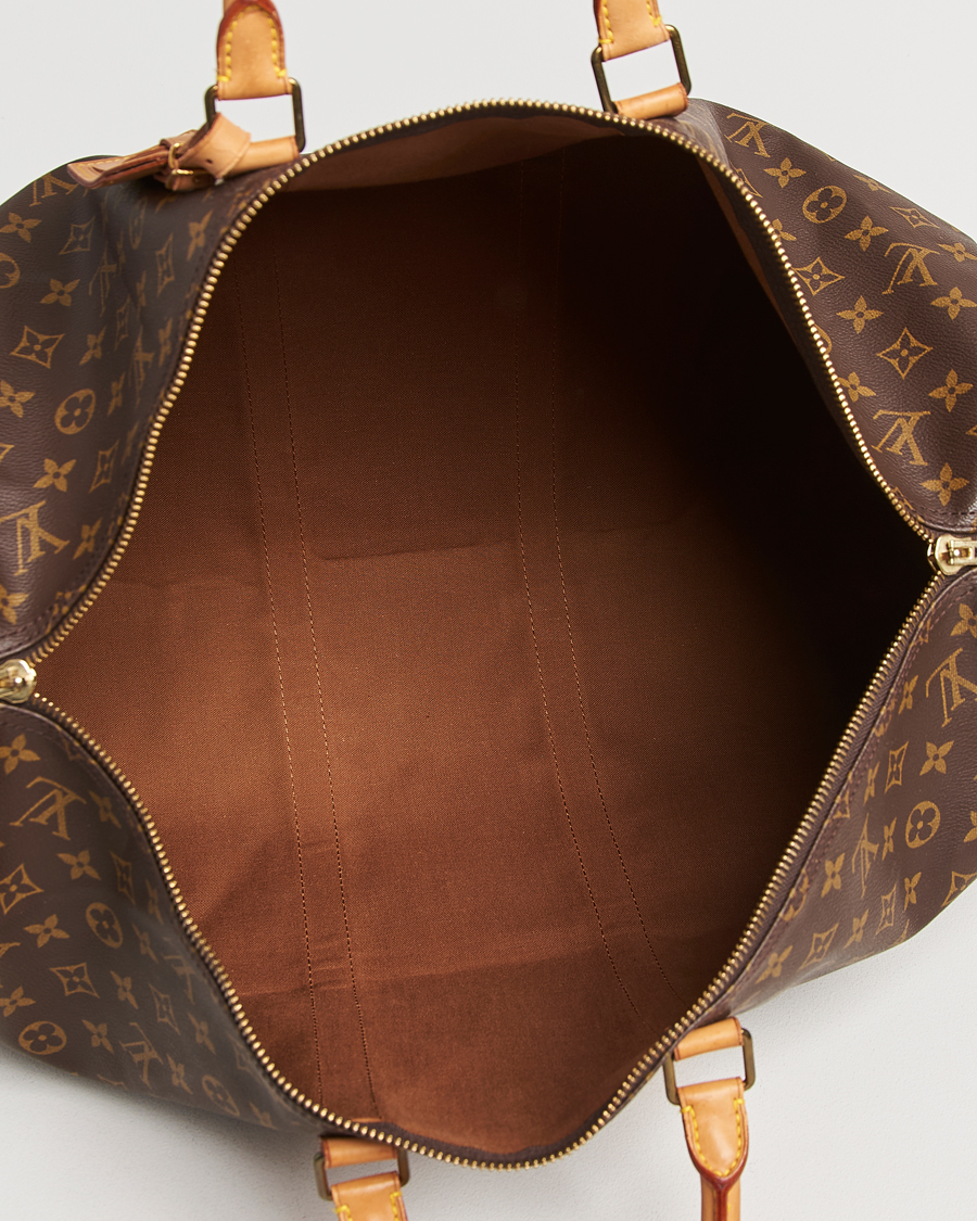 Men | Louis Vuitton Pre-Owned Keepall Bandoulière 55 Monogram | Louis Vuitton Pre-Owned | Keepall Bandoulière 55 Monogram