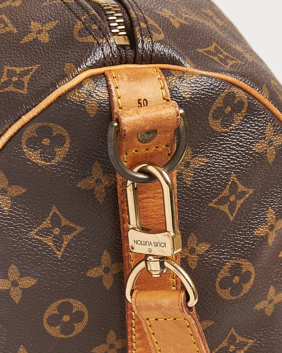 Men | Louis Vuitton Pre-Owned Keepall Bandoulière 50 Monogram | Louis Vuitton Pre-Owned | Keepall Bandoulière 50 Monogram